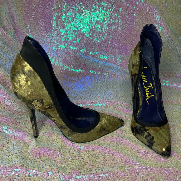 London Trash Shoes - SOLD London Trash Domina Camouflage Pumps